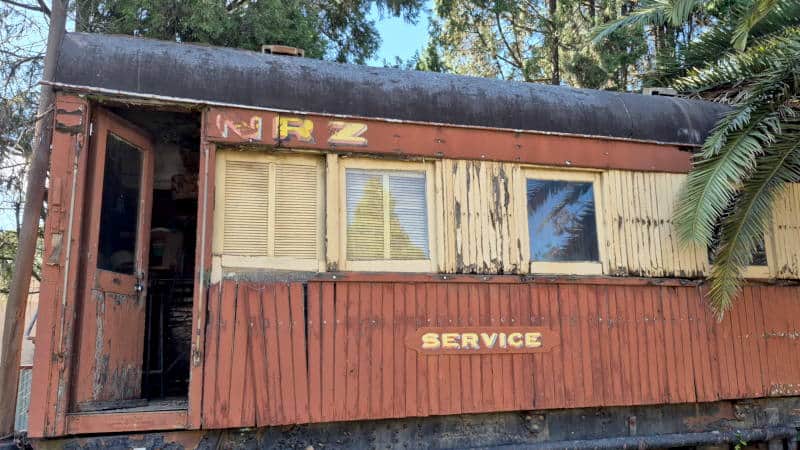 Rhodesia Railways Coach Entrance